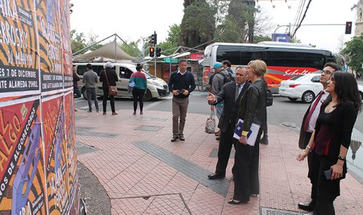 Decano y Alcaldesa de Providencia analizan problemas de seguridad en calles que rodean la Facultad de Derecho