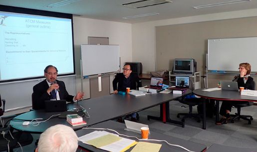 Profesor Ferrada participa en seminario sobre temas árticos en Japón