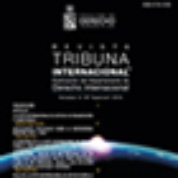 Consultas y mayores informaciones sobre Tribuna Internacional a revistatribuna@derecho.uchile.cl 
