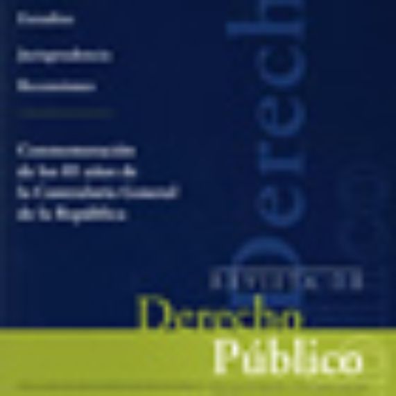 La Revista de Derecho Público destaca por su tradición editorial, la regularidad de sus ediciones y sus contenidos. 