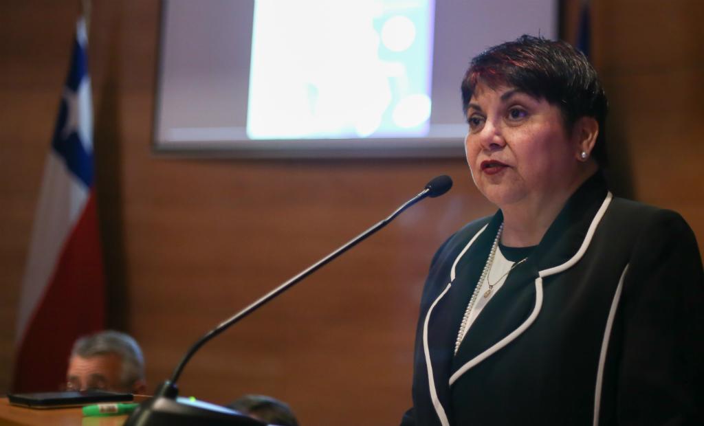 Profesora María Nora González, perteneciente al Departamento de Enseñanza Clínica del Derecho.
