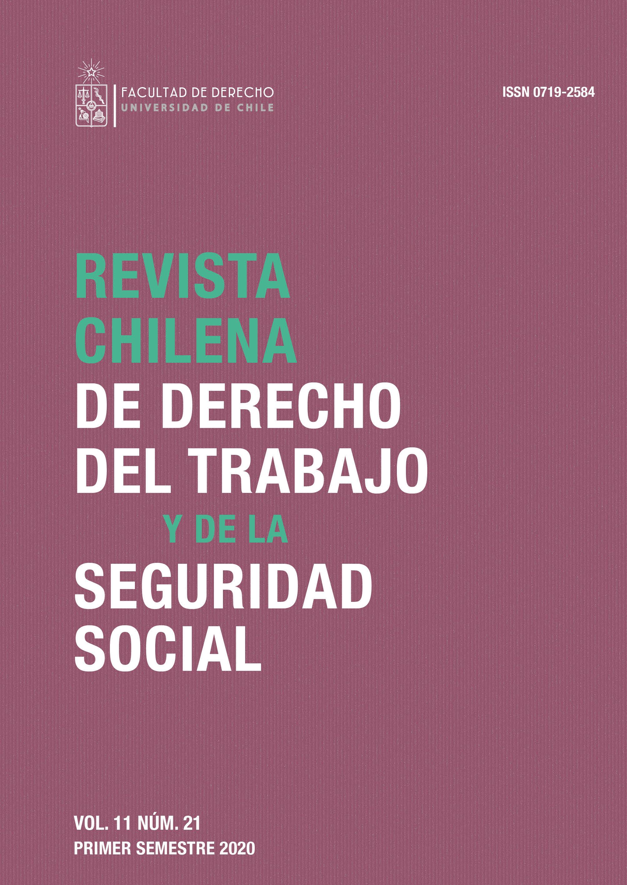 Revista Chilena de Derecho del Trabajo y de la Seguridad Social