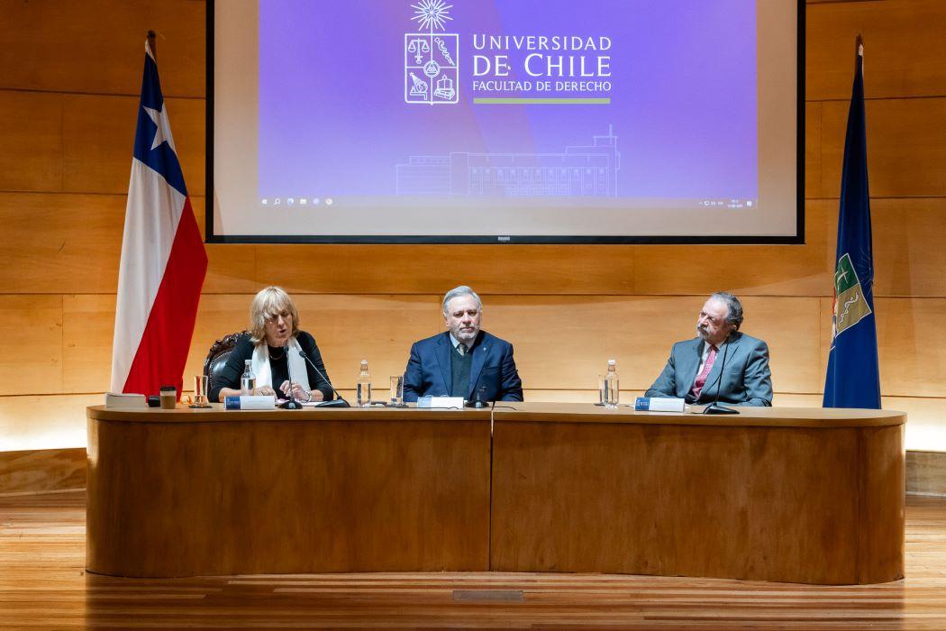Profesores de la Facultad de Derecho de la U. Autónoma de Madrid visitan la Facultad de Derecho de la U. de Chile