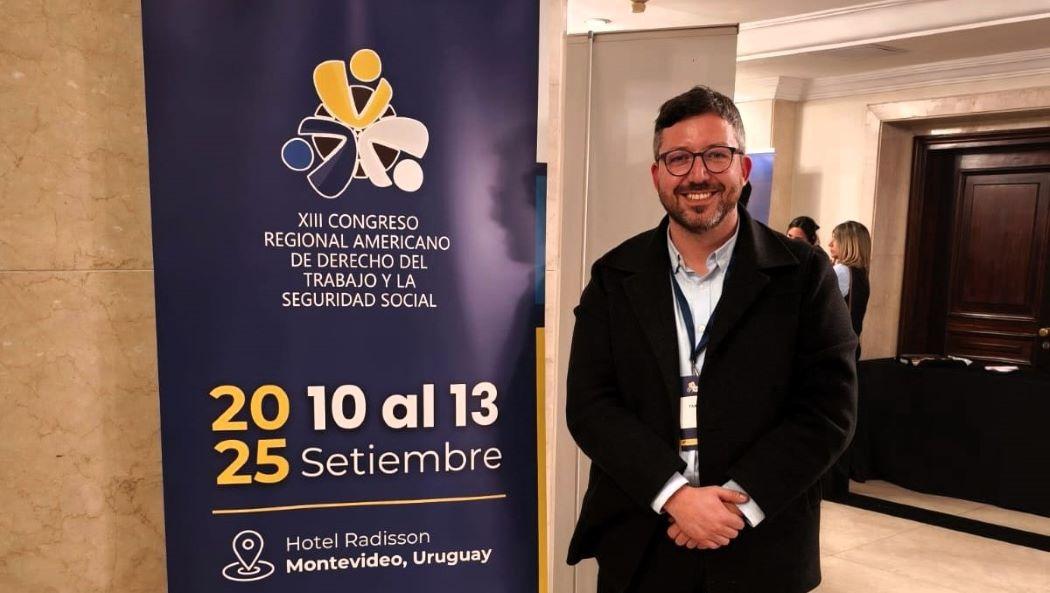 Profesor Tarik Lama participó en el XIII Congreso Regional Americano de Derecho del Trabajo y de la Seguridad Social