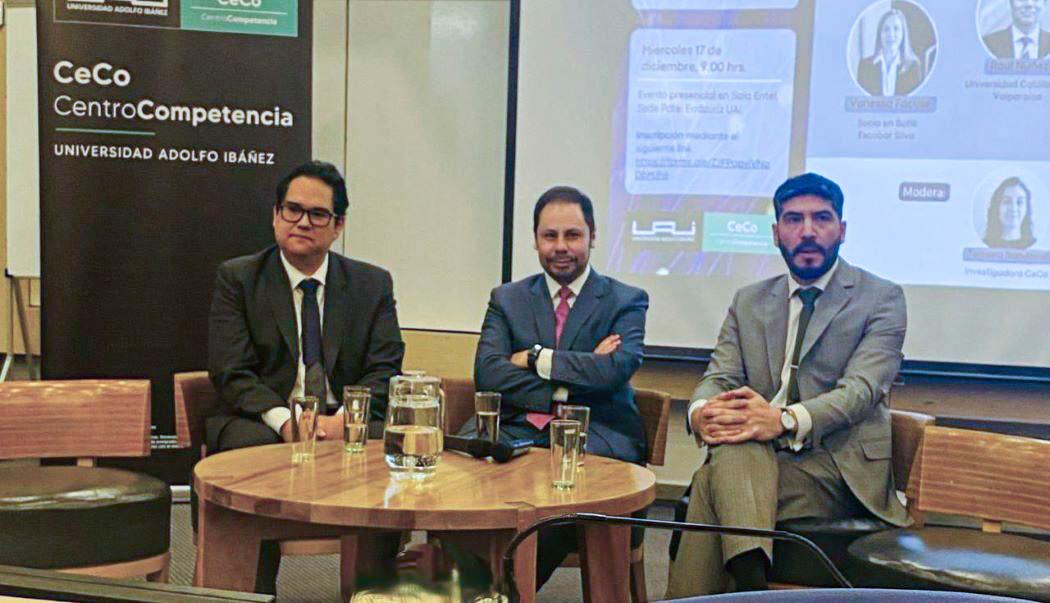 Profesor Nicolás Carrasco lanzó obra pionera sobre procedimiento contencioso de libre competencia en Chile