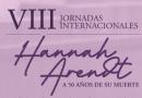 Inscríbete en las VIII Jornadas Internacionales Hannah Arendt