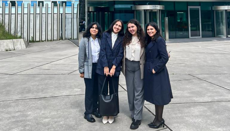 Equipo de la Universidad de Chile participa por primera vez en la competencia internacional IBA ICC Court Moot 2025