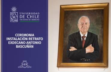 Ceremonia de homenaje exdecano Antonio Bascuñán Valdés