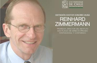 Entrega de Distinción Doctor Honoris Causa a Reinhard Zimmermann