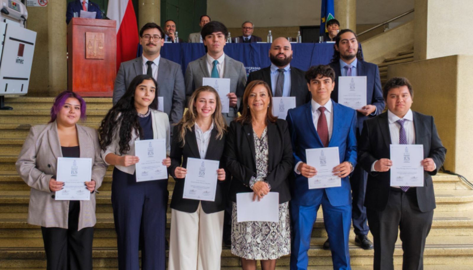 Estudiantes reciben certificado Ius Postulandi, un paso más en su camino hacia el ejercicio profesional