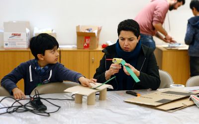 Conociendo el trabajo de mi papá y mi mamá