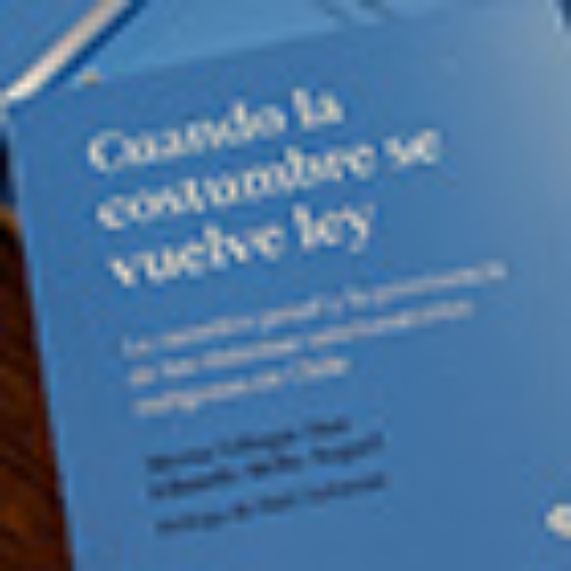 Nuevo libro investiga la incorporación de los sistemas normativos indígenas en la justicia chilena