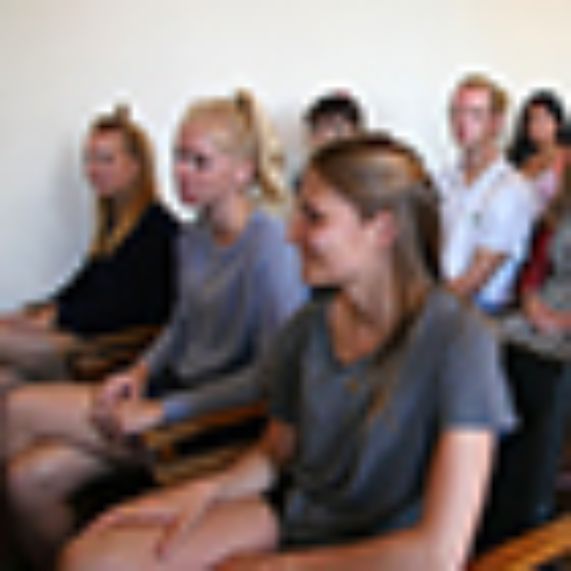 Estudiantes extranjeros participan en variadas actividades y visitan instituciones vinculadas al Derecho