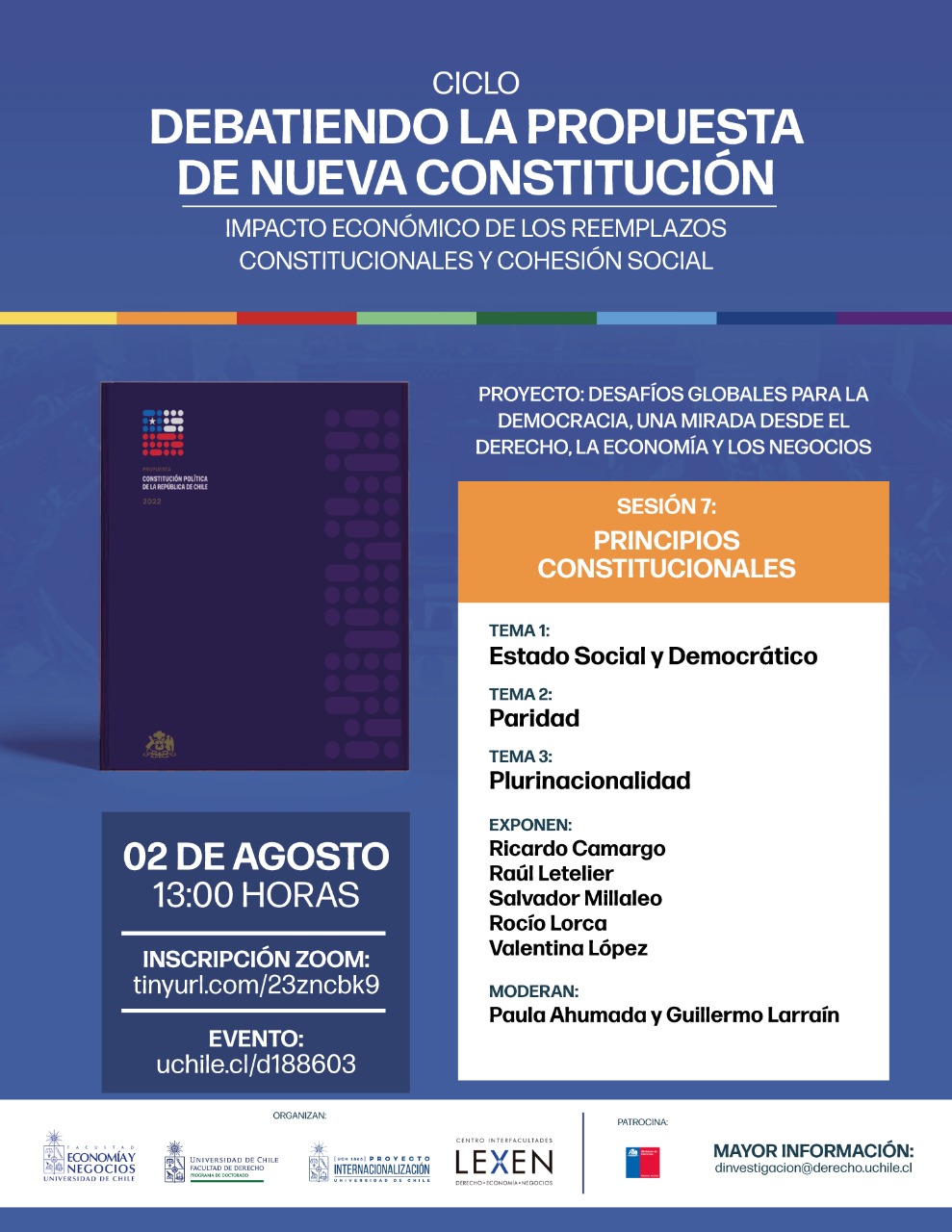 Ciclo Debatiendo La Propuesta De Nueva Constitución - Facultad De ...