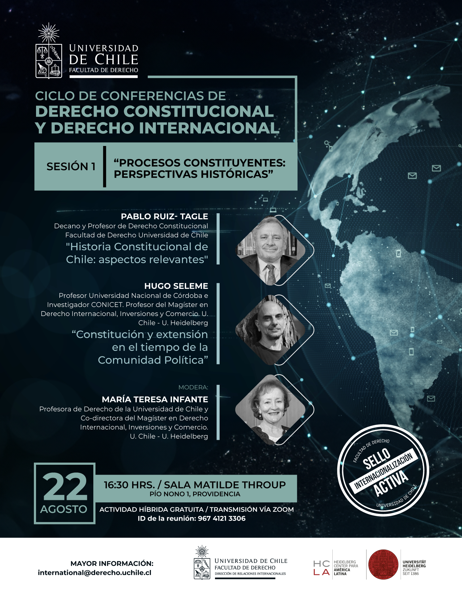 Ciclo de Conferencias de Derecho Constitucional y Derecho Internacional ...