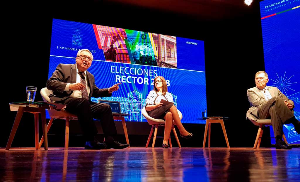 Candidatos A Rector De La U. De Chile Exponen Sus Programas En Primer ...