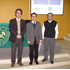 Profesores Santiago Montt, Cristian Román y Luis Cordero