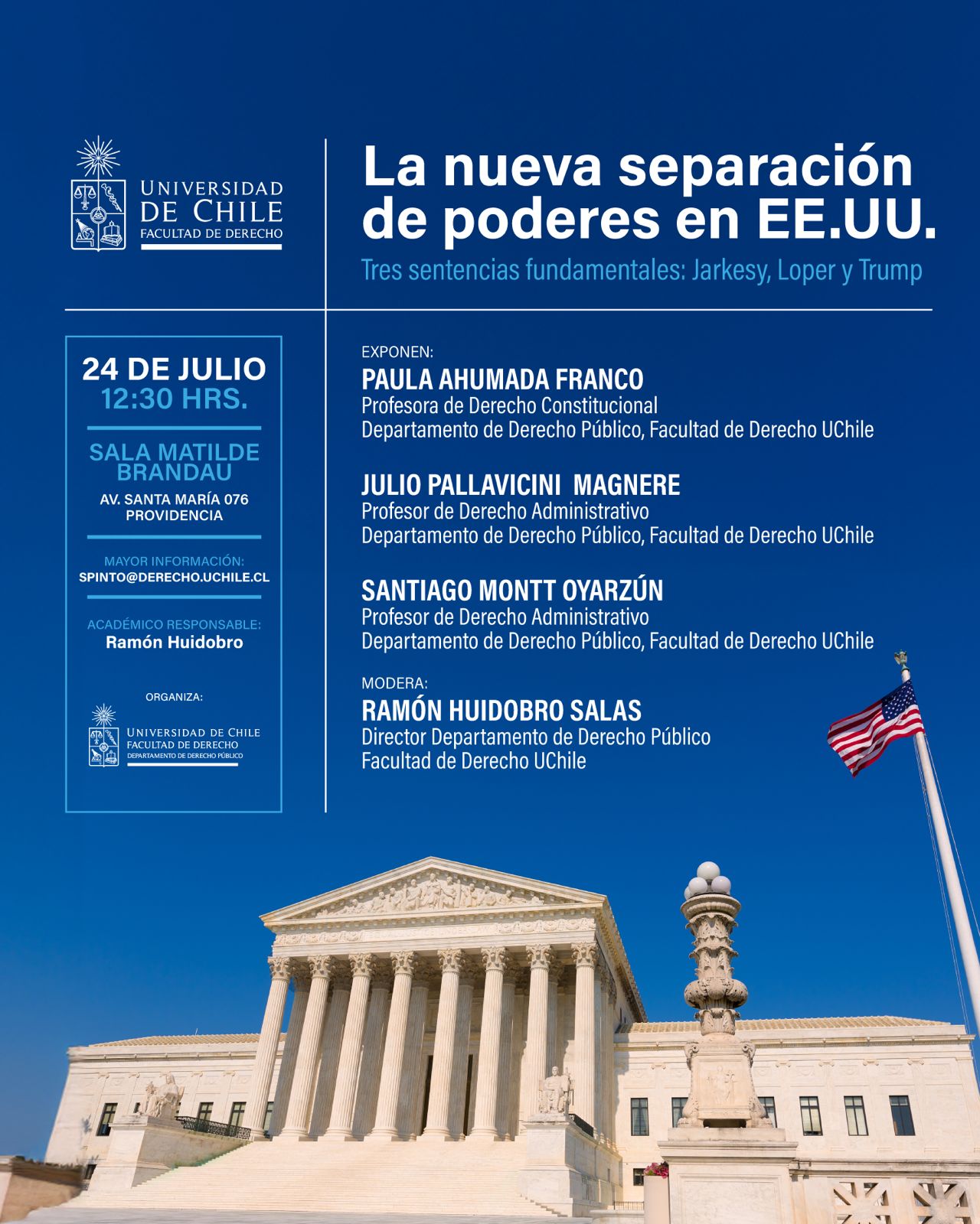 Seminario La nueva separación de poderes en EE.UU. - Facultad de ...