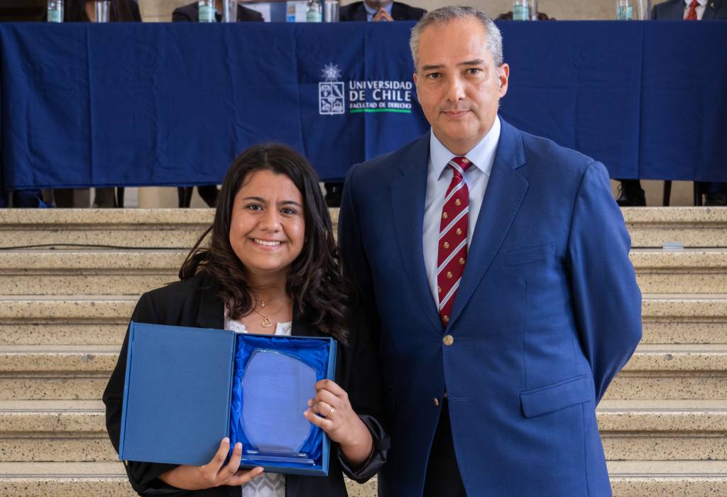 La seleccionada de judo, Antonia Valenzuela Almonacid, fue reconocida como la mejor deportista de 2024.